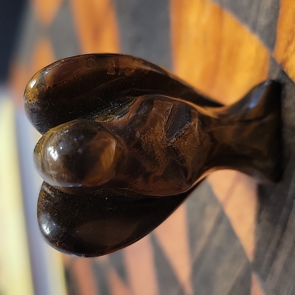 Tigers Eye Angel Crystal